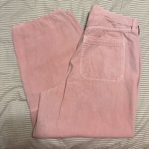 Universal Thread - High Rise Barrel Pink Casual Pants